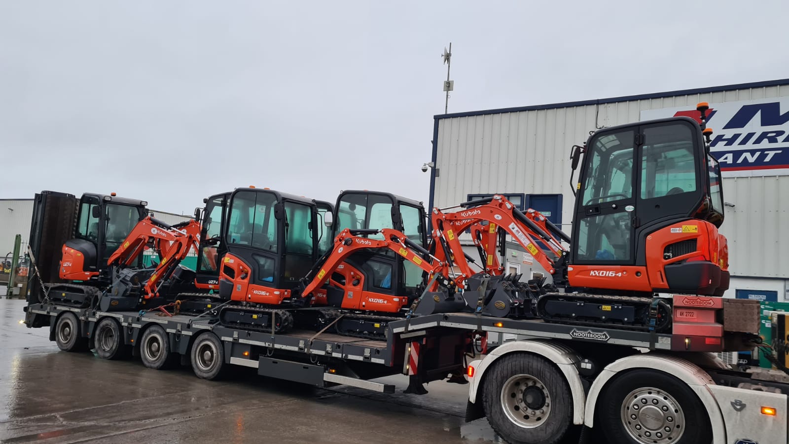 Another load of Kubotas for the MW Hire fleet